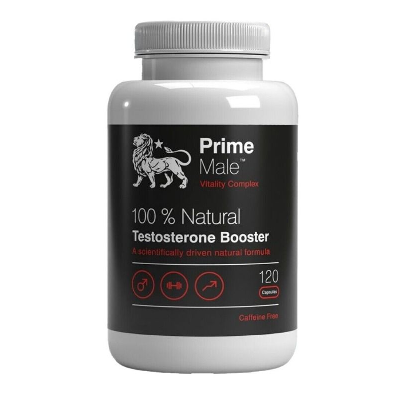 Prime Male Vitality Complex bottle of 120 capsules